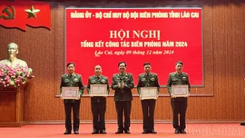 Hội nghị tổng kết công tác biên phòng năm 2024