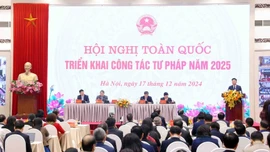 Quang cảnh hội nghị. (Ảnh: Báo điện tử Chính phủ)