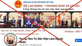 Giả mạo Bộ Lao động - Thương binh và Xã hội để lừa người có nhu cầu xuất khẩu lao động