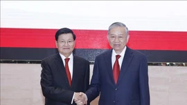 Tổng Bí thư Tô Lâm kết thúc tốt đẹp chuyến thăm cấp Nhà nước tới Lào