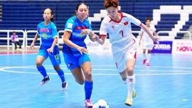Việt Nam có chiến thắng đầu tiên tại giải Futsal nữ Đông Nam Á 2026