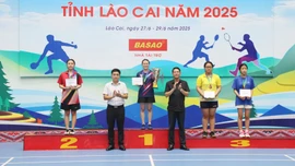 Bế mạc Giải Vô địch cầu lông, bóng bàn tỉnh Lào Cai năm 2025