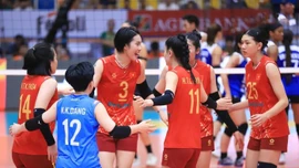 Thắng đậm Philippines, tuyển bóng chuyền nữ Việt Nam dẫn đầu bảng tại VTV Cup