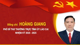 [Infographic] Tóm tắt tiểu sử đồng chí Hoàng Giang, Phó Bí thư Thường trực Tỉnh ủy Lào Cai