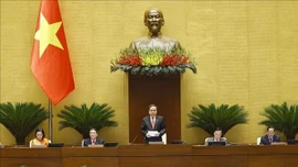 Quốc hội biểu quyết thông qua Nghị quyết Luật Tổ chức chính quyền địa phương (sửa đổi)