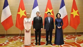 Tổng thống Pháp Emmanuel Macron và Phu nhân kết thúc chuyến thăm cấp Nhà nước tới Việt Nam