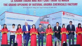 Techvina khánh thành nhà máy chất thơm tự nhiên tại Hưng Yên
