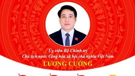 [Infographic] Tóm tắt tiểu sử Đồng chí Lương Cường, Ủy viên Bộ Chính trị, Chủ tịch nước Cộng hòa xã hội chủ nghĩa Việt Nam