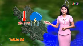 Dự báo thời tiết đêm 19 và ngày 20/7
