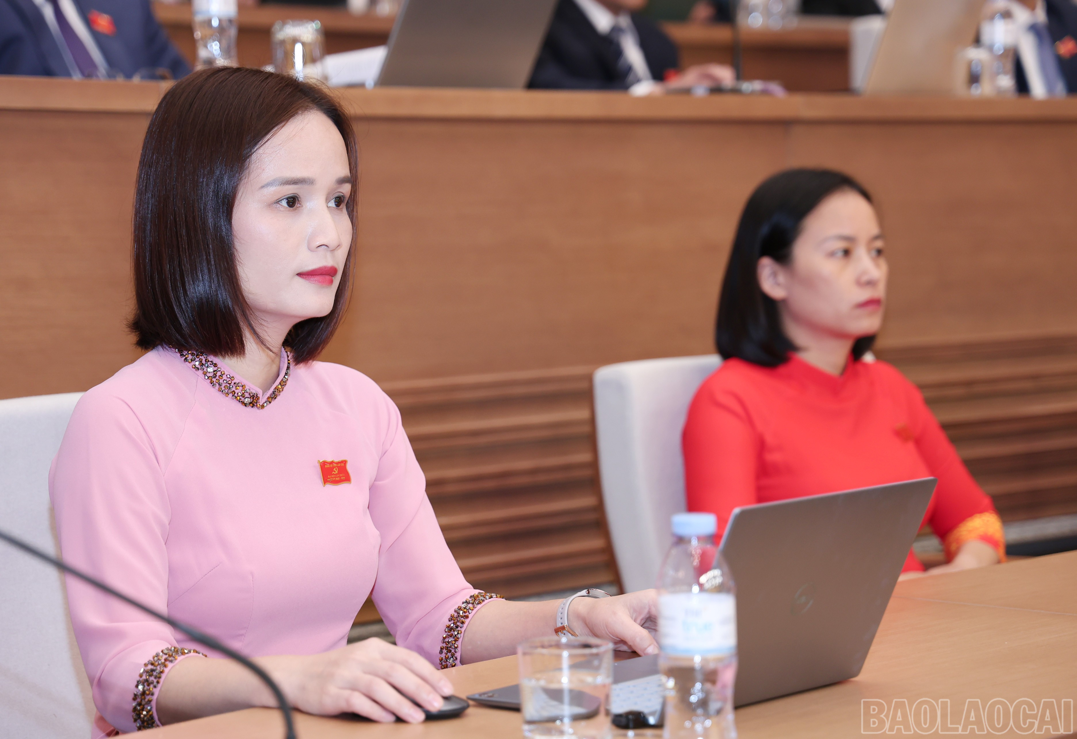 Đại biểu tham dự Tổ thảo luận số 1. baolaocai-br_img-2983.jpg