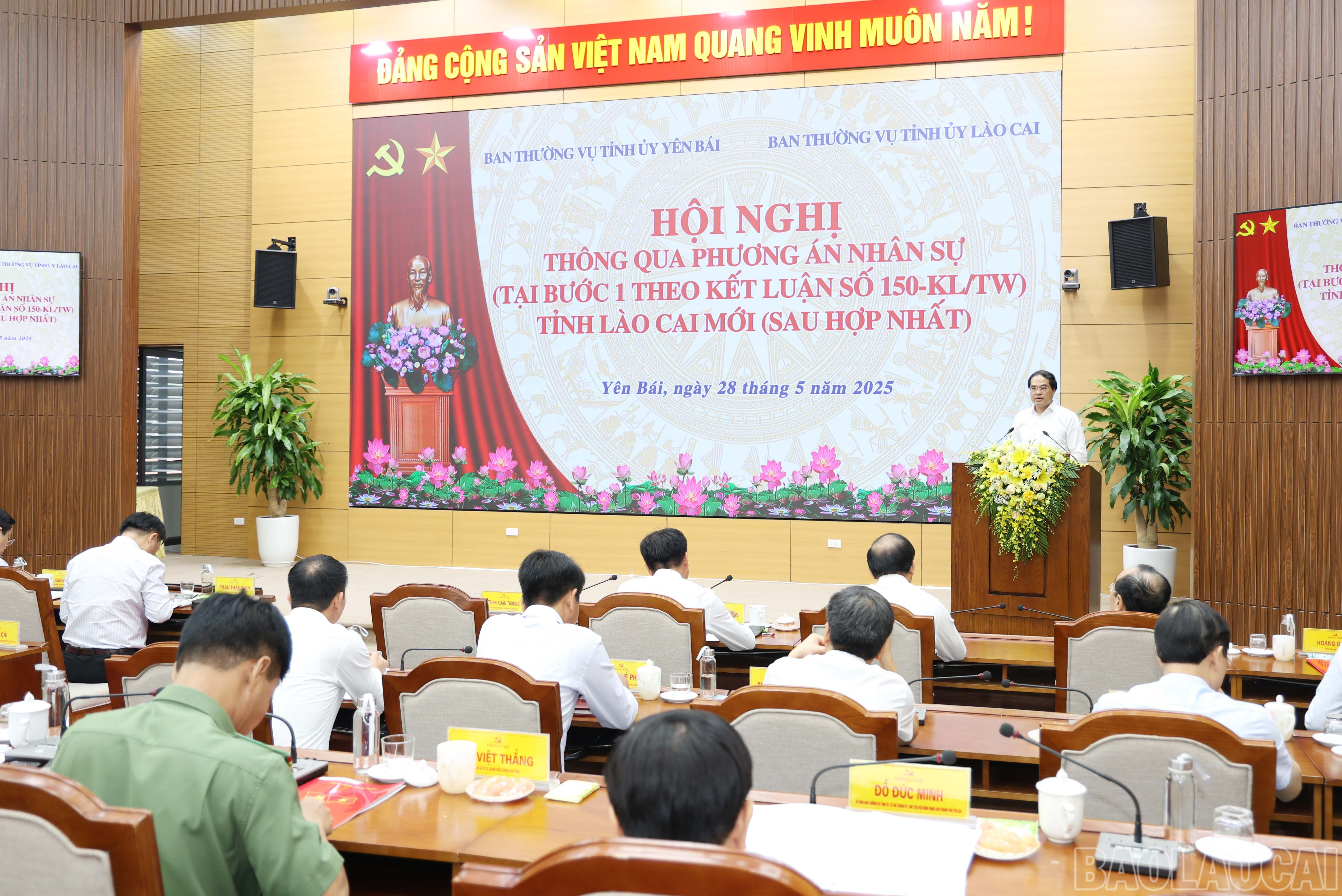 Quang cảnh hội nghị. baolaocai-br_5638.jpg