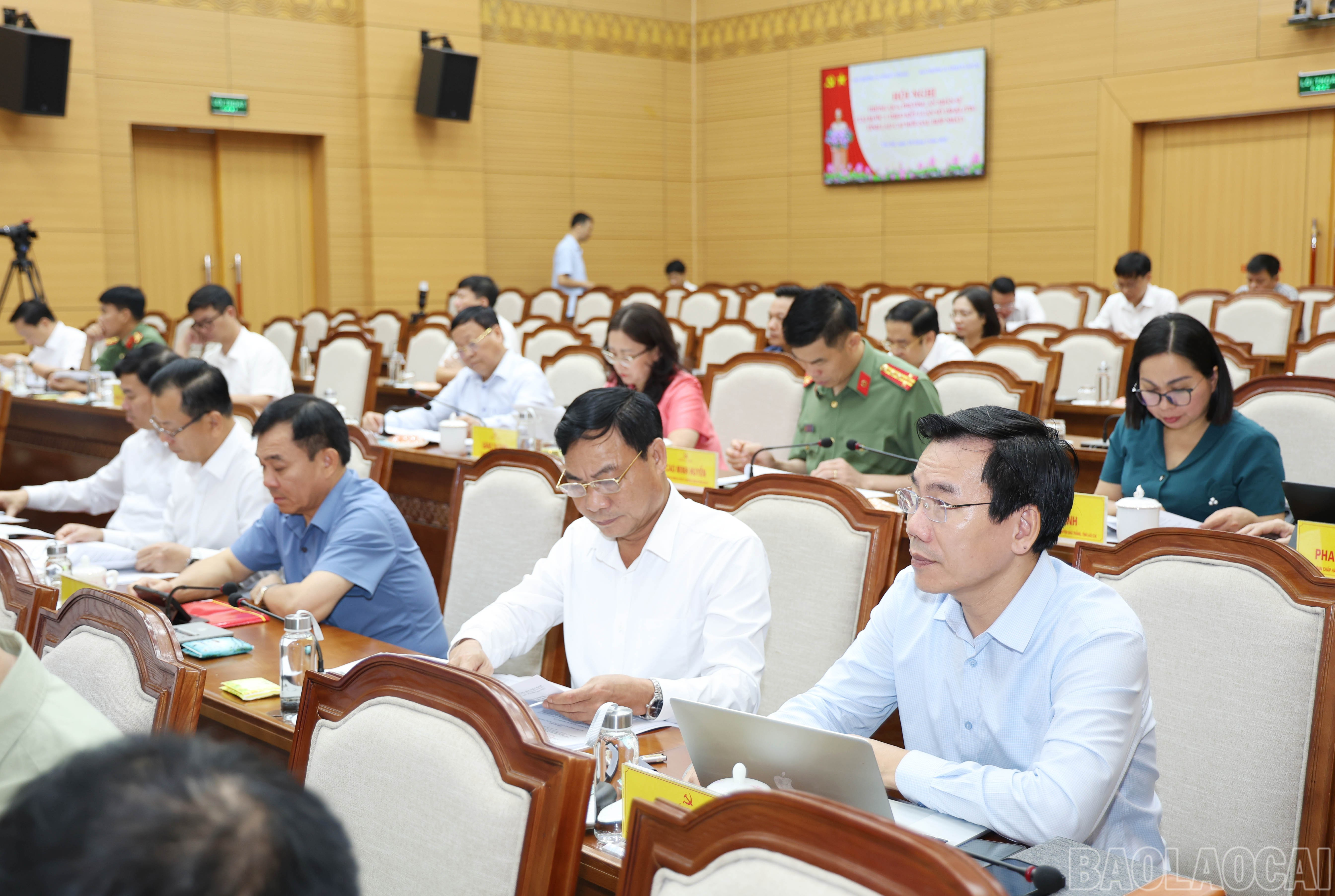 Đại biểu dự hội nghị. baolaocai-br_5601.jpg