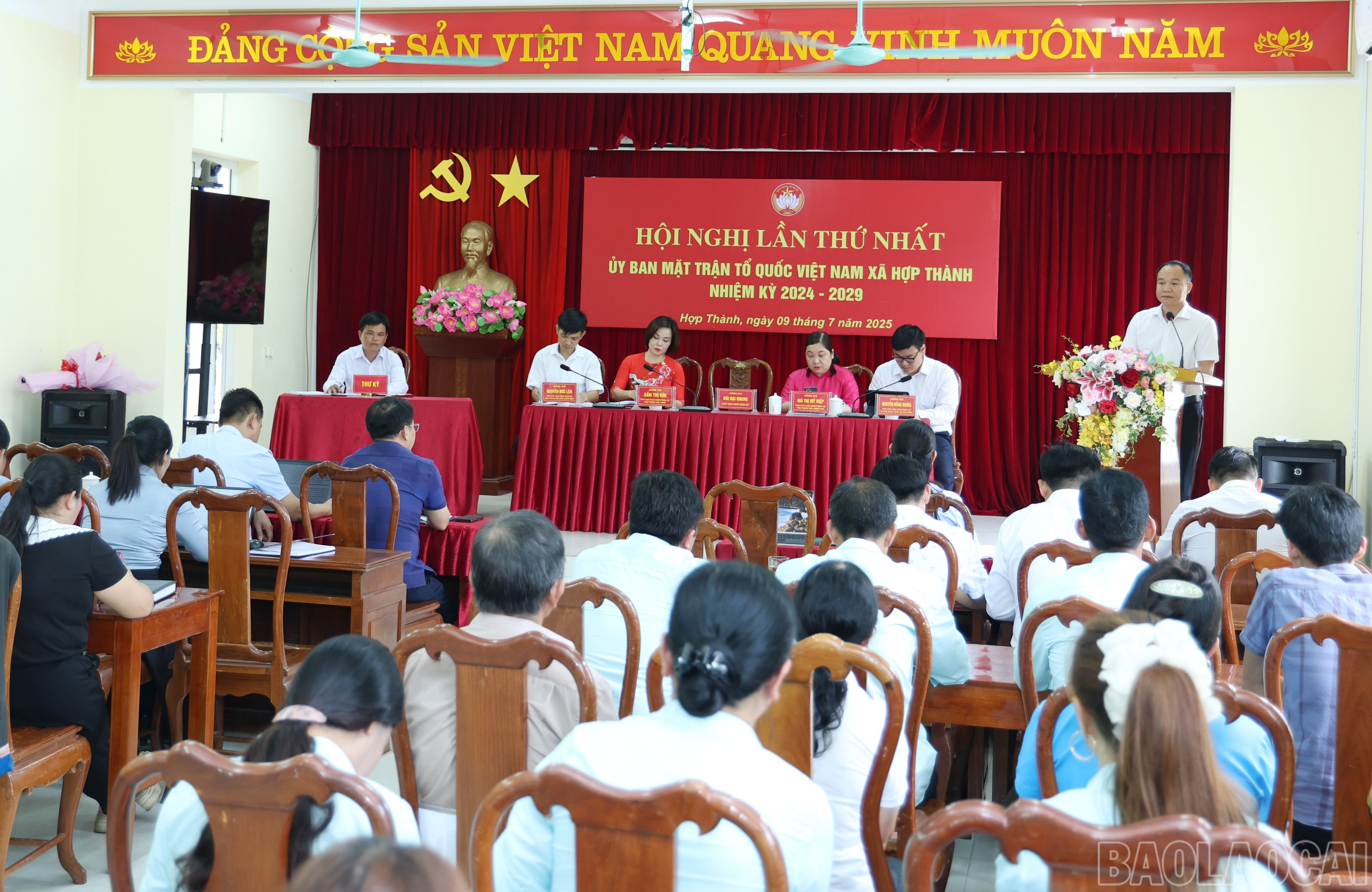 Quang cảnh hội nghị. baolaocai-br_6627.jpg