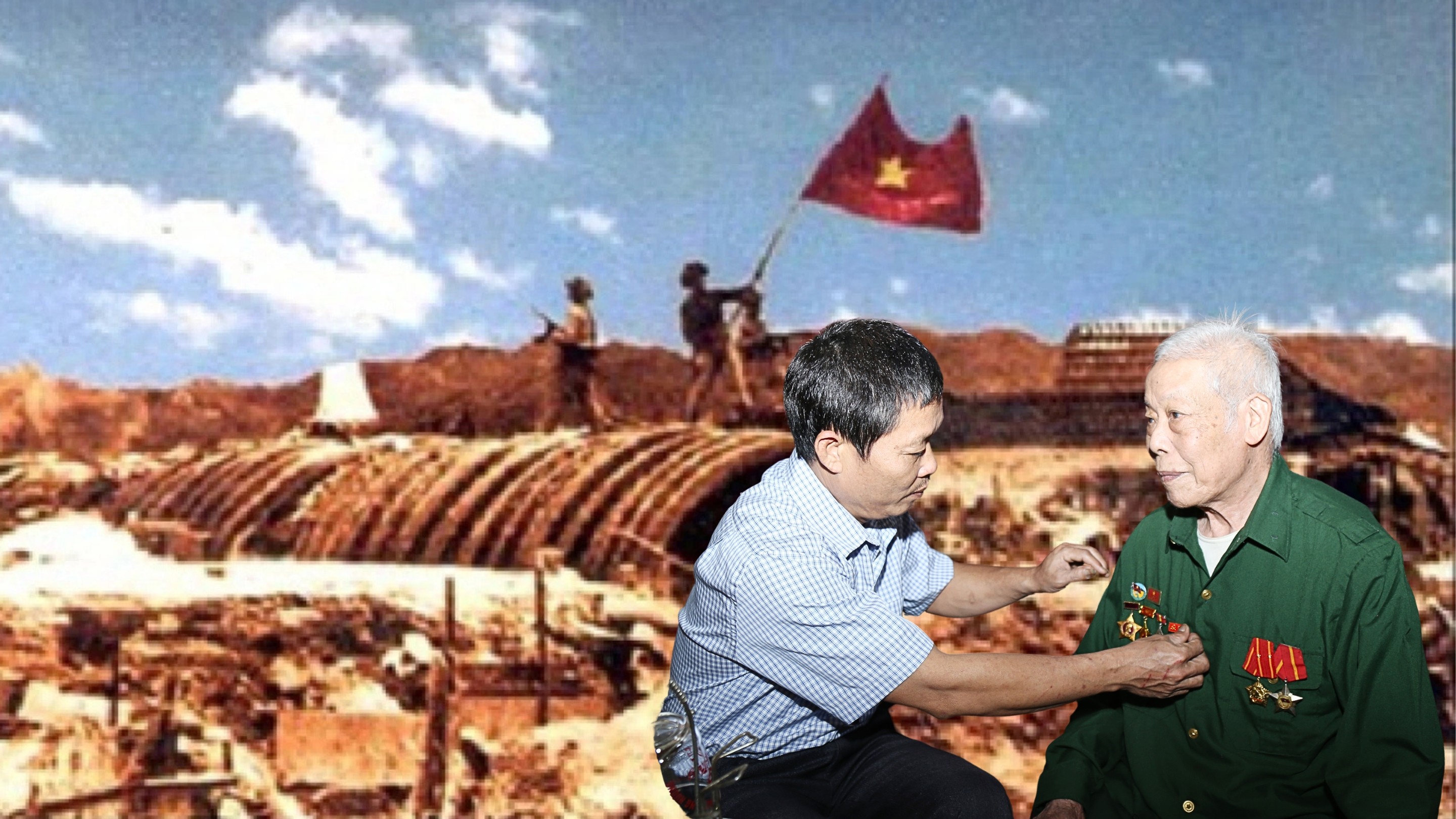 Những phần thưởng trong chiến đấu là kỷ vật luôn được cựu chiến binh Hoàng Văn San trân trọng, giữ gìn. ky-niem-71-nam-chien-thang-dien-bien-phu-751954-752025-4.jpg