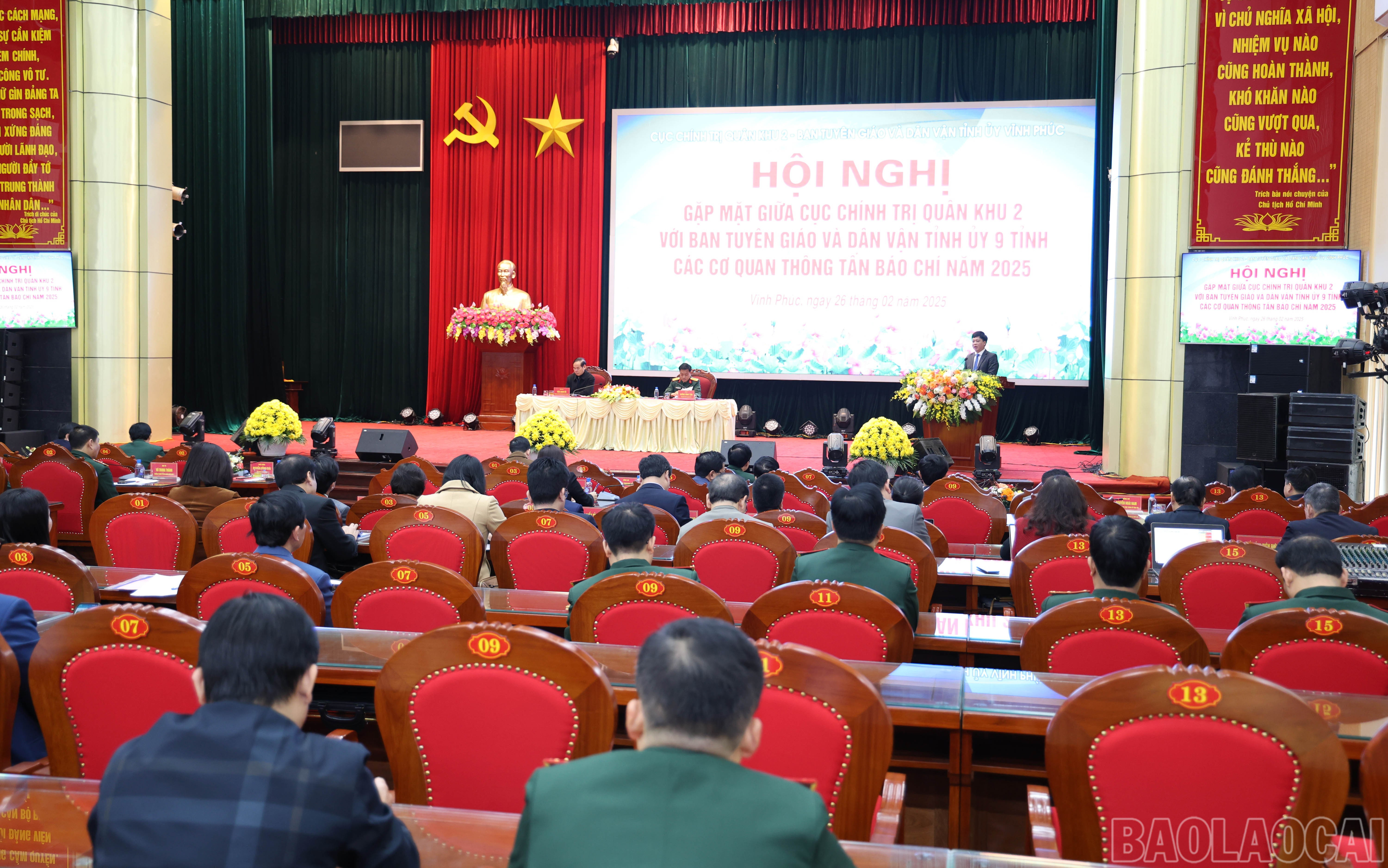 Quang cảnh hội nghị. baolaocai-br_0625.jpg