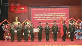 Ban Chỉ huy BĐBP tỉnh đón nhận Huân chương Chiến công hạng Nhì