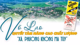 Võ Lao quyết tâm nâng cao chất lượng “Xã, phường không ma túy”