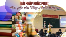 Giải pháp khắc phục thiếu giáo viên Tiếng Anh ở vùng cao 