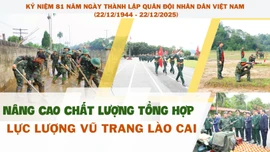 Nâng cao chất lượng tổng hợp lực lượng vũ trang Lào Cai