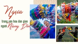 Ngựa trong văn hóa dân gian người Nùng Dín