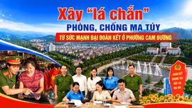Xây “lá chắn” phòng, chống ma túy từ sức mạnh đại đoàn kết ở phường Cam Đường
