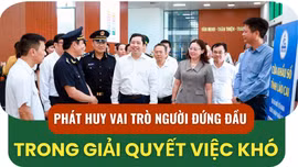 Phát huy vai trò người đứng đầu trong giải quyết việc khó