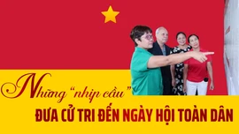 Những “nhịp cầu” đưa cử tri đến ngày hội toàn dân