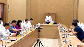 Họp Tiểu ban Tổ chức, Phục vụ và Tiểu ban Bảo vệ Đại hội Đảng bộ tỉnh Lào Cai