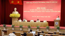 Văn phòng Tỉnh ủy Lào Cai hoàn thành hơn 1.700 nhiệm vụ trong 6 tháng đầu năm 2026