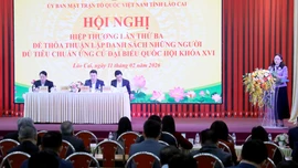 Lào Cai hiệp thương lần 3, lập danh sách người đủ tiêu chuẩn ứng cử đại biểu Quốc hội khóa XVI