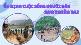 Ổn định cuộc sống người dân sau thiên tai