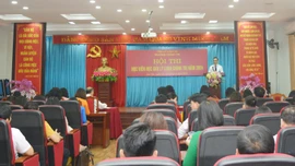 17 thí sinh tham gia Hội thi học viên học giỏi lý luận chính trị