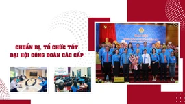 Chuẩn bị, tổ chức tốt đại hội công đoàn các cấp