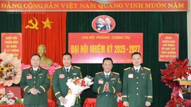 Đại hội Chi bộ Phòng Chính trị, Đảng bộ Ban Chỉ huy Phòng thủ khu vực 1 – Cam Đường