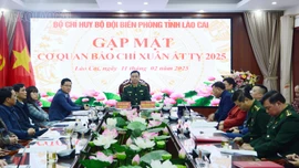 Bộ Chỉ huy Bộ đội Biên phòng tỉnh gặp mặt các cơ quan báo chí