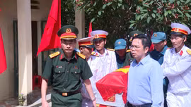 Lễ đón nhận, truy điệu và an táng hài cốt liệt sĩ