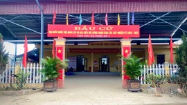 Xã Xuân Ái phát động phong trào thi đua “Bầu cử sớm, đúng, đủ, an toàn” và trang trí khu vực bầu cử