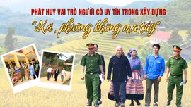 Phát huy vai trò người có uy tín trong xây dựng “Xã, phường không ma túy”