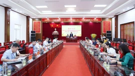 Họp báo thông tin kết quả đại hội Đảng bộ xã Yên Bình