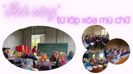 “Ánh sáng” từ lớp xóa mù chữ