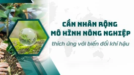 Cần nhân rộng mô hình nông nghiệp thích ứng với biến đổi khí hậu