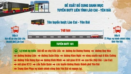Đề xuất thống nhất bổ sung danh mục Tuyến buýt liên tỉnh Lào Cai - Yên Bái