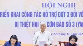 948 tỷ đồng được Ban Vận động Cứu trợ Trung ương phân bổ đợt 3 hỗ trợ khắc phục hậu quả cơn bão Yagi