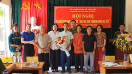 Văn Chấn ra mắt mô hình "Giáo họ Sơn Thịnh không ma túy" tại thôn Sơn Lềnh