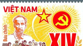 Phát hành đặc biệt bộ tem chào mừng Đại hội XIV của Đảng