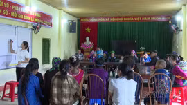 105 hộ dân xã Bản Xèo được tập huấn nông nghiệp thông minh và kỹ năng ứng phó thiên tai