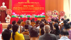 Tổ đại biểu số 15 HĐND tỉnh tiếp xúc cử tri cụm các xã khu vực Bảo Yên sau Kỳ họp thứ 3
