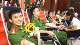 Công an tỉnh Lào Cai: 461 đơn vị máu từ chương trình “Giọt máu nghĩa tình – Vì bình yên cuộc sống”