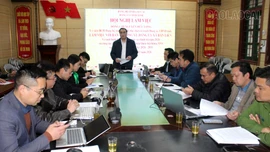 Phó Bí thư chuyên trách Đảng ủy UBND tỉnh Lào Cai làm việc với Ban Thường vụ Đảng ủy xã Bản Liền