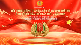Hội thi lực lượng tham gia bảo vệ an ninh, trật tự ở cơ sở giỏi toàn quốc lần thứ I năm 2026